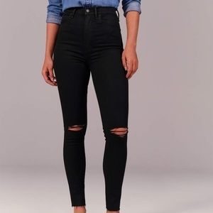 ABERCROMBIE AND FITCH ULTRA HIGH RISE SUPER SKINNY